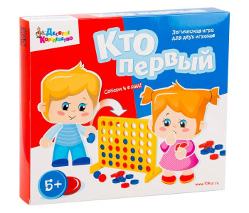 Игра настольная Десятое королевство "Кто первый", с фишками,  01931
