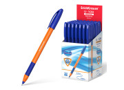 Ручка шарик. U-109 Original Stick&Grip Ultra Technology син.1мм 3-гр.корп. 47591 ErichKrause