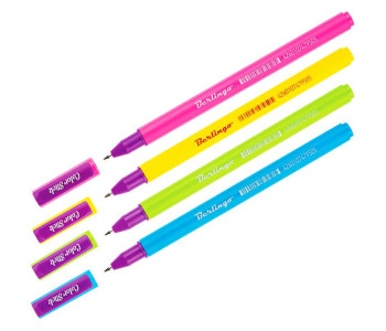 Ручка гелевая "Color Stick" черная, 0,5мм CGp_50101 Berlingo