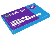 Блок клей. 50*75мм, 80л, синий неон .Berlingo Ultra Sticky LSn_39412