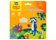 Пластилин 10цв. 150гр воск  Мульти-Пульти "Енот в лесу" ВП_11057