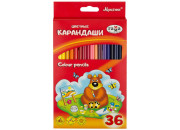 Карандаши цветн. 36шт Мультики 050918_10 Гамма 6/48