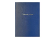 Книга учета  120л.,А4  клетка, бумвинил, блок офсет КУ120к_14120 /889245  Спейс