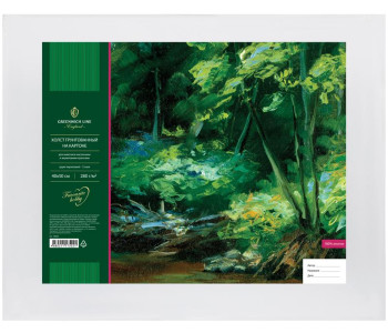 Холст на картоне, 40х50 см; 100% хлопок, 280г/м2, мелкое зерно CC_19522 Greenwich Line Холст на картоне, 40х50 см; 100% хлопок, 280г/м2, мелкое зерно CC_19522 Greenwich Line