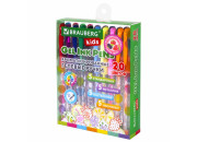 Ручка гелевая Набор 20цв 0,5мм 143824 АРОМАТИЗИРОВАННЫЕ, BRAUBERG KIDS