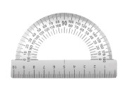 Транспортир 10 см металл. ТС-10   ТС-10-532 / ТР-31662