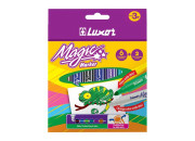 Фломастеры  06цв+2  "Magic" меняют цвет. 6104/Box 8 Luxor