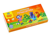 Пластилин 06цв. 120гр Мульти-Пульти  "Приключения Енота" КП_10206