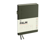 Ежедневник датир  2025г., А6, 176л., тв, кожзам, BG "Palm. Dark khaki", темно-зеленый DdA6_61308