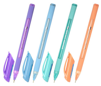 Ручка шарик 0.7 син. BRAUBERG Extra Glide Soft Pastel 144073
