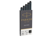 Ампула для ручек чернил.черн ."Cartridge Quink"  черные, 1950382 Parker ЦЕНА ЗА 1ШТ