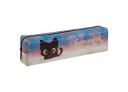 Пенал мягкий 200*55*40 MESHU "Surprised Cat", искусственная кожа MS_65241