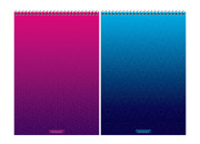 Бизнес-блокнот 80л. А4 гр. тв.обл "Моноколор. Bright modern" Б4к80гр_27701