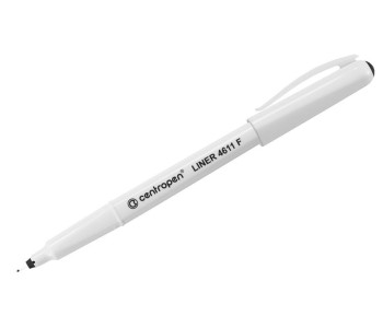 Линер черный, 0,3 мм, пластиковый наконечник, (CENTROPEN) 4611/1Ч