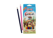 Карандаши цветн. 12шт карт. Птицы 3552 Koh-I-Noor