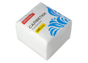 Салфетки бумажные OfficeClean, 1 слойн., 23*23см, белые, 100шт. 234359/В / 371824