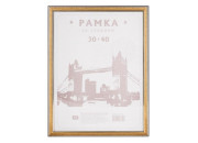 Фоторамка пластик золото 30*40см 222167 Спейс