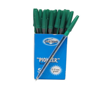 Ручка шарик. PIONEER зел. 80898 Centrum