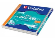 Диск DVD-RW 1,4Gb 4х, 8cm 30min.Verbatim 43594