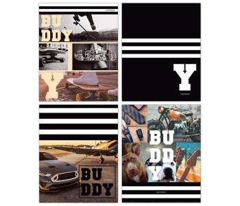 Тетрадь 48л А5 кл. Buddy асс. 8613 Т5ск48 BG