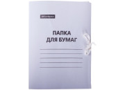 Папка для бумаг на завязках мелован. 300г/м2 158535 Спейс