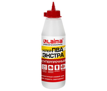 Клей ПВА Экстра Суперпрочный с дозатором, 0,5кг LAIMA, 606430