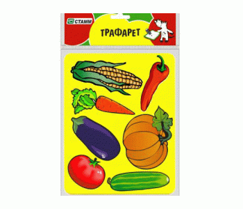 Трафарет "Овощи" ТТ96