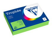 Бумага цветная CLAIREFONTAINE, А4, 80 г/м2, 500 л. ярко-зеленый, Франция, 1875C