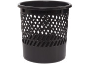 Корзина для бумаг OfficeClean, 11л, сетчатая, черный 299873
