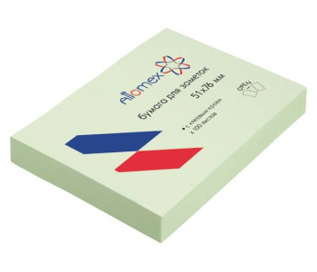 Блок клей. Attomex 51x76 100л зеленый  2010708 deVente