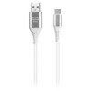 Кабель Smartbuy Gear, USB2.0 (A) - Type C, в резиновой оплетке, 2A output, 1м, , iK-3112ERGbox white