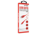 Кабель Smartbuy Gear, USB2.0 (A) - Type C, в резиновой оплетке, 2A output, 1м, , iK-3112ERGbox white