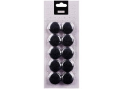 Магниты BRAUBERG BLACK&WHITE УСИЛЕННЫЕ 30 мм, НАБОР 10 шт, черные/белые, 237468