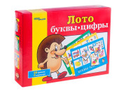 Игра настольная Лото, Step Puzzle "Буквы-цифры", 80301