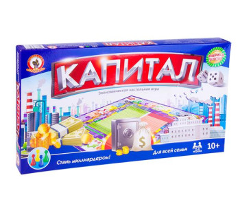 Игра настольная Русский стиль "Экономическая. Капитал", 03497