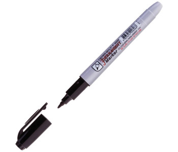 Маркер перм. 1мм черный Crown "Multi Marker Super Slim" P-505F