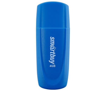 Флэш-диск Smart Buy "Scout"  4GB, USB 2.0 Flash Drive, синий SB004GB2SCB