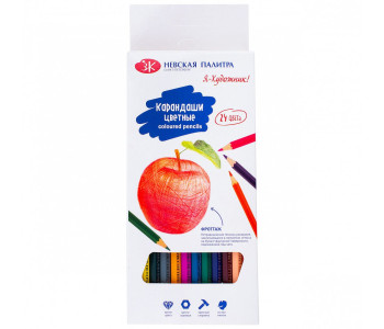 Карандаши цветн. 24шт Я-Художник 212411470 ЗХК