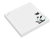 Блок бумажный  MESHU "Freak cats" 8,5*8,5см, 100л., на склейке MS_65019