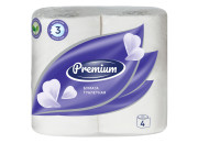 Бумага туалетная OfficeClean "Premium" 3-слойная, 4шт., 279673