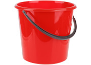 Ведро пластиковое, пищевое OfficeClean, мерная шкала, красное, 5л 299877