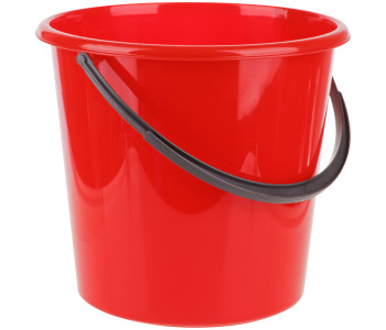 Ведро пластиковое, пищевое OfficeClean, мерная шкала, красное, 5л 299877