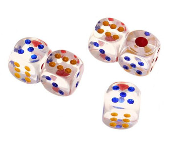 Кубики игральные  14мм 314992