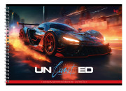 Альбом 24л., А4, гр"Unlimited", эконом АР4гр24 12838 BG