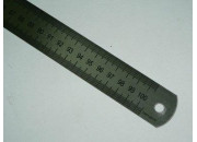 Линейка метал. 100см пруж.сталь ЛС-ПР-100/ ЛС-100-528 Пчелка/ Спейс ЛН-30534 СТАММ