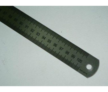 Линейка метал. 100см пруж.сталь ЛС-ПР-100/ ЛС-100-528 Пчелка/ Спейс ЛН-30534 СТАММ