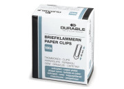 Скрепки канц 26 мм, 100шт омедненные, DURABLE 1204-24