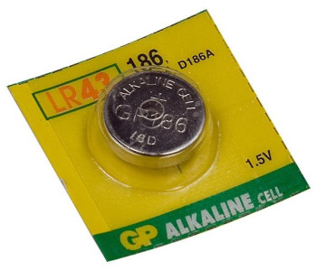 Батарейка GP 186-BC10 LR43