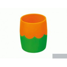 Стакан пласт. двухцв.зел.-оранж. СН503 Стамм