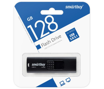 Память Smart Buy "Fashion" 128GB, USB 3.0 Flash Drive, черный SB128GB3FSK